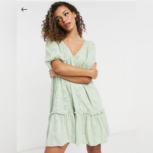 ASOS design eyelet dress- size 10